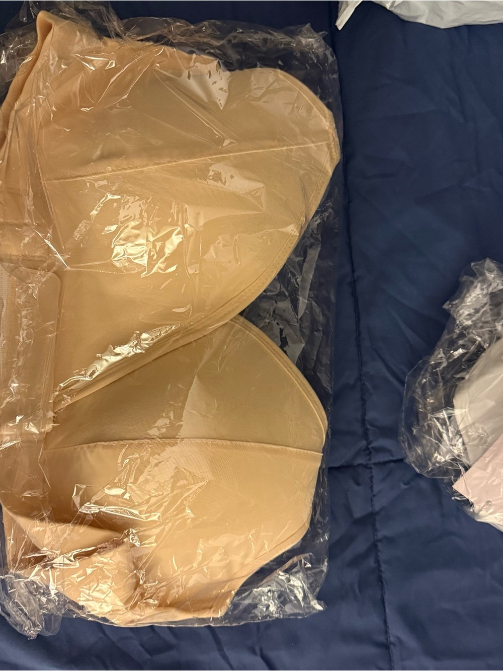 Strapless Nude Seamless Bra - Padded Cups